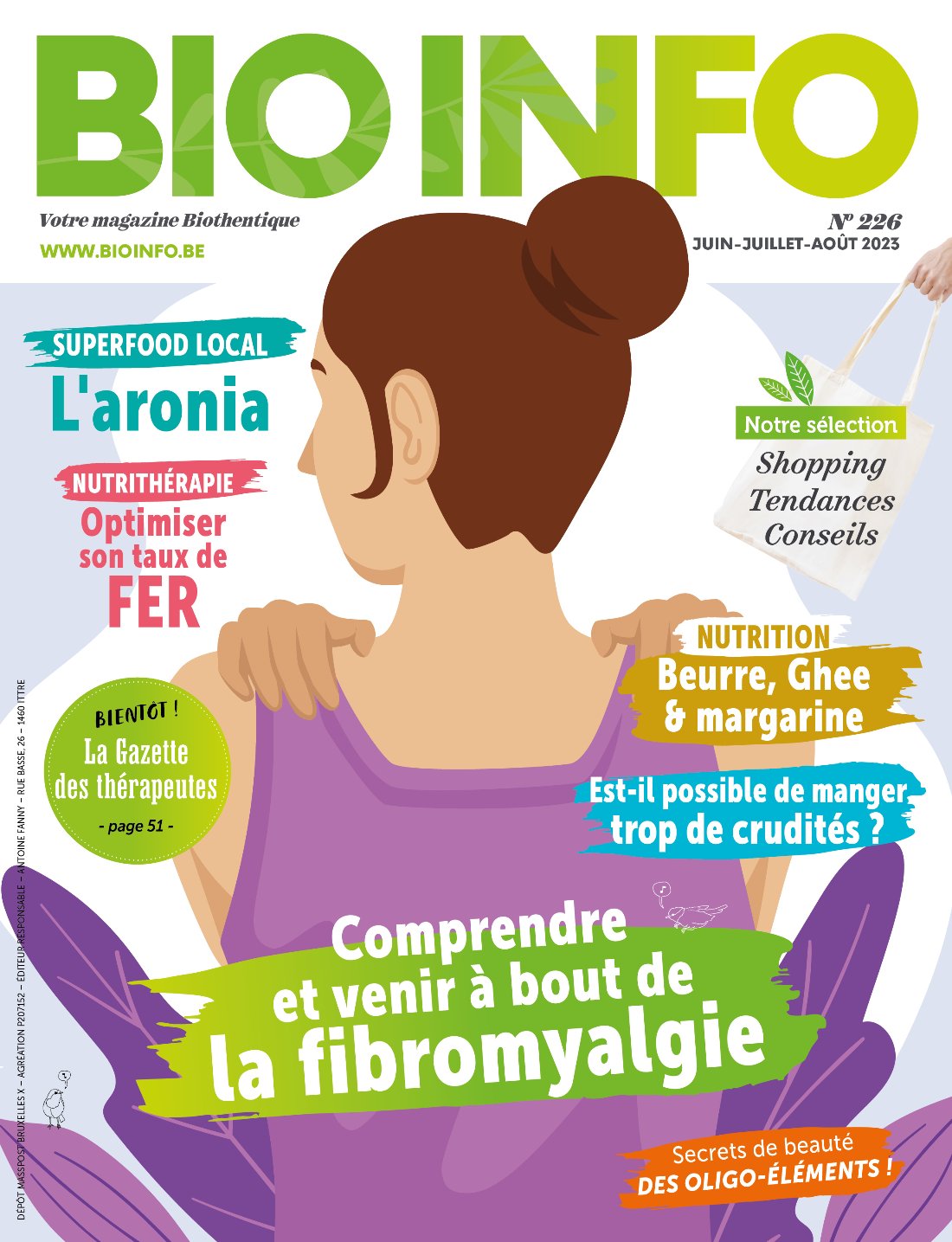 Abonnement Europe  BIOINFO 1 an (8 magazines)
