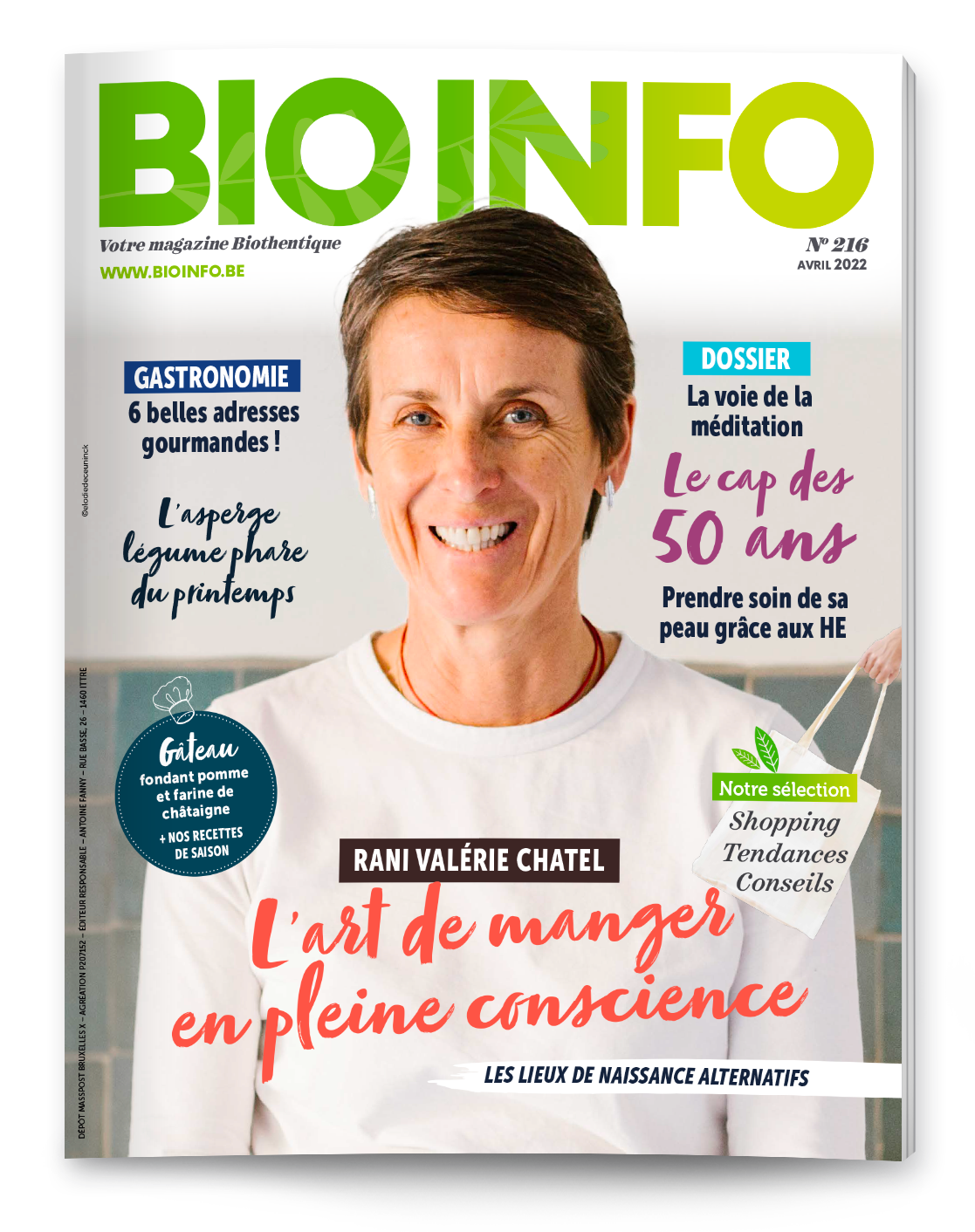 Abonnement Belgique BIOINFO 1 an (9 Magazines)